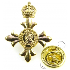 OBE Order Of The British Empire Lapel Pin Badge (Metal / Enamel)